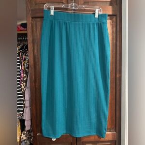 Investments Turquoise Pencil Skirt